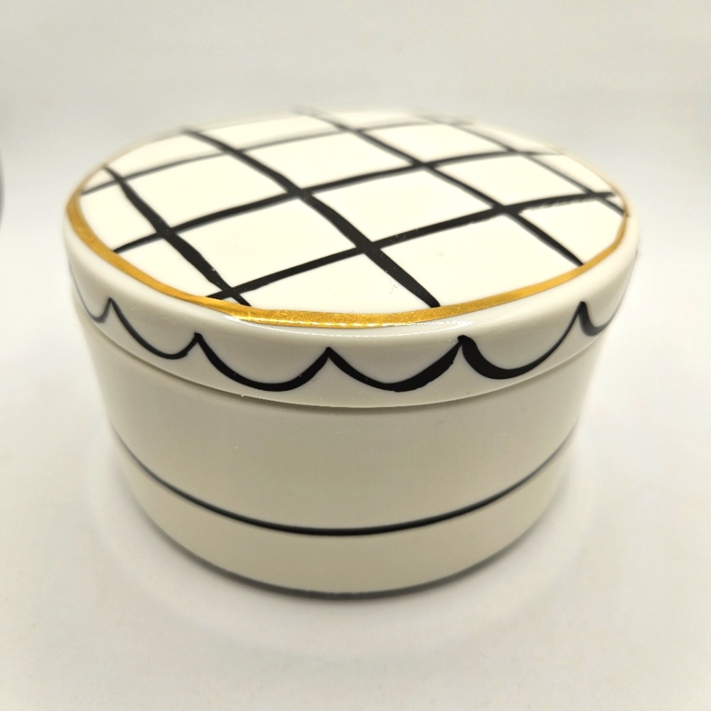 Kate Spade New York Daisy Place Keepsake Jewelry Trinket Box Lenox NWT